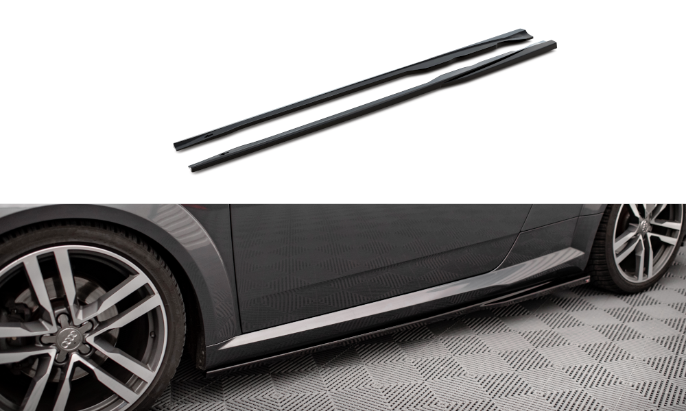Side Skirts Diffusers Audi TT S-Line 8S