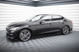 Side Skirts Diffusers V.2 Infiniti Q50 S Mk1 - 0