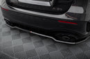 Rear Splitter (with vertical bars) Mercedes-AMG A35 Hatchback W177-4