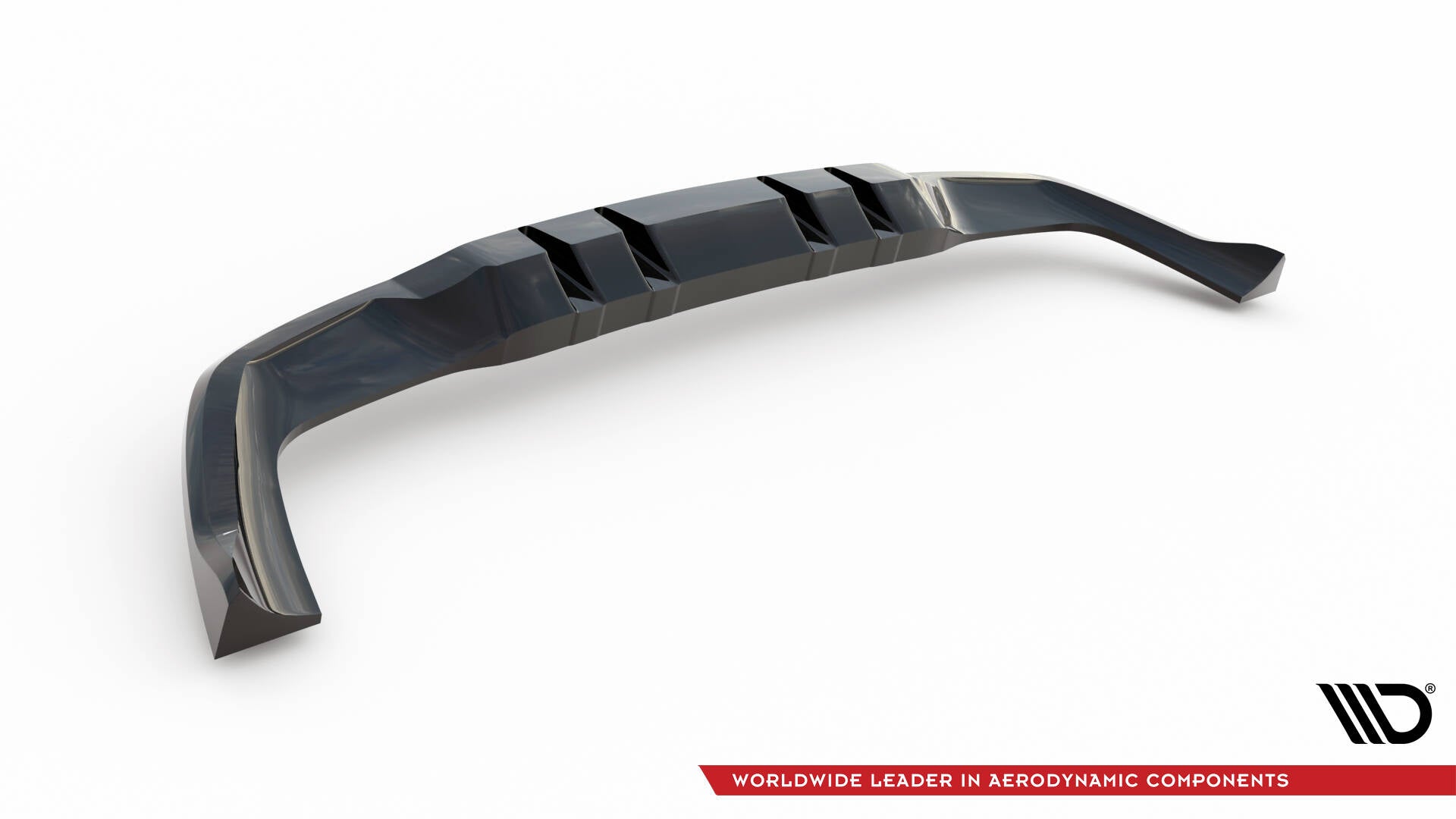 Rear Splitter (with vertical bars) Mercedes-AMG A35 Hatchback W177