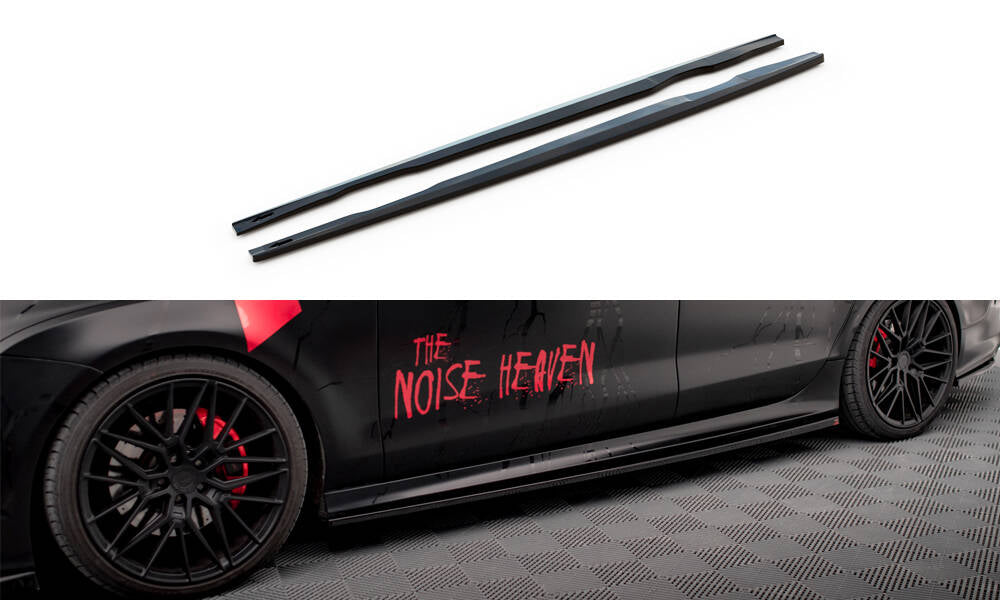 Side Skirts Diffusers V.3 Audi RS7 C7