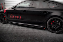 Side Skirts Diffusers V.1 Audi A7 S-Line C7 - 0