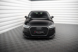 Front Splitter V.2 Audi A3 Sportback 8V Facelift - 0