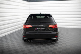 Rear Side Splitters Audi A3 Sportback 8V Facelift - 0