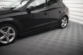 Side Skirts Diffusers Audi A3 Sportback 8V Facelift - 0