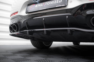 Rear Splitter (with vertical bars) Mercedes-AMG GT 43 4 Door Coupe V8 Styling Package - 0