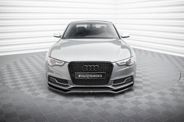 Front Splitter V.4 Audi S5 / A5 S-Line Coupe / Sportback 8T Facelift - 0