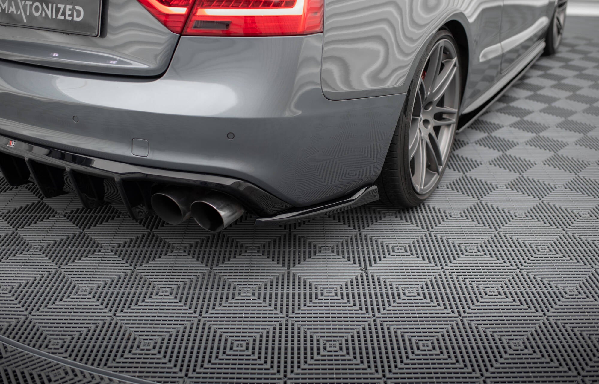 Rear Side Splitters Audi S5 / A5 S-Line Coupe 8T Facelift