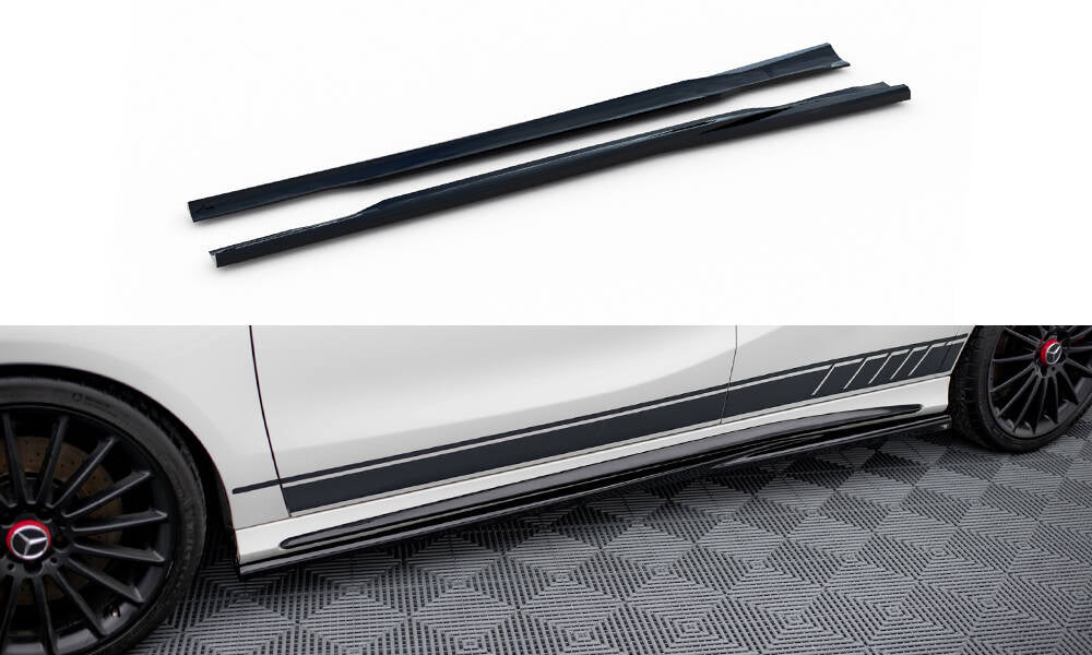 Side Skirts Diffusers Mercedes-Benz A45 AMG W176