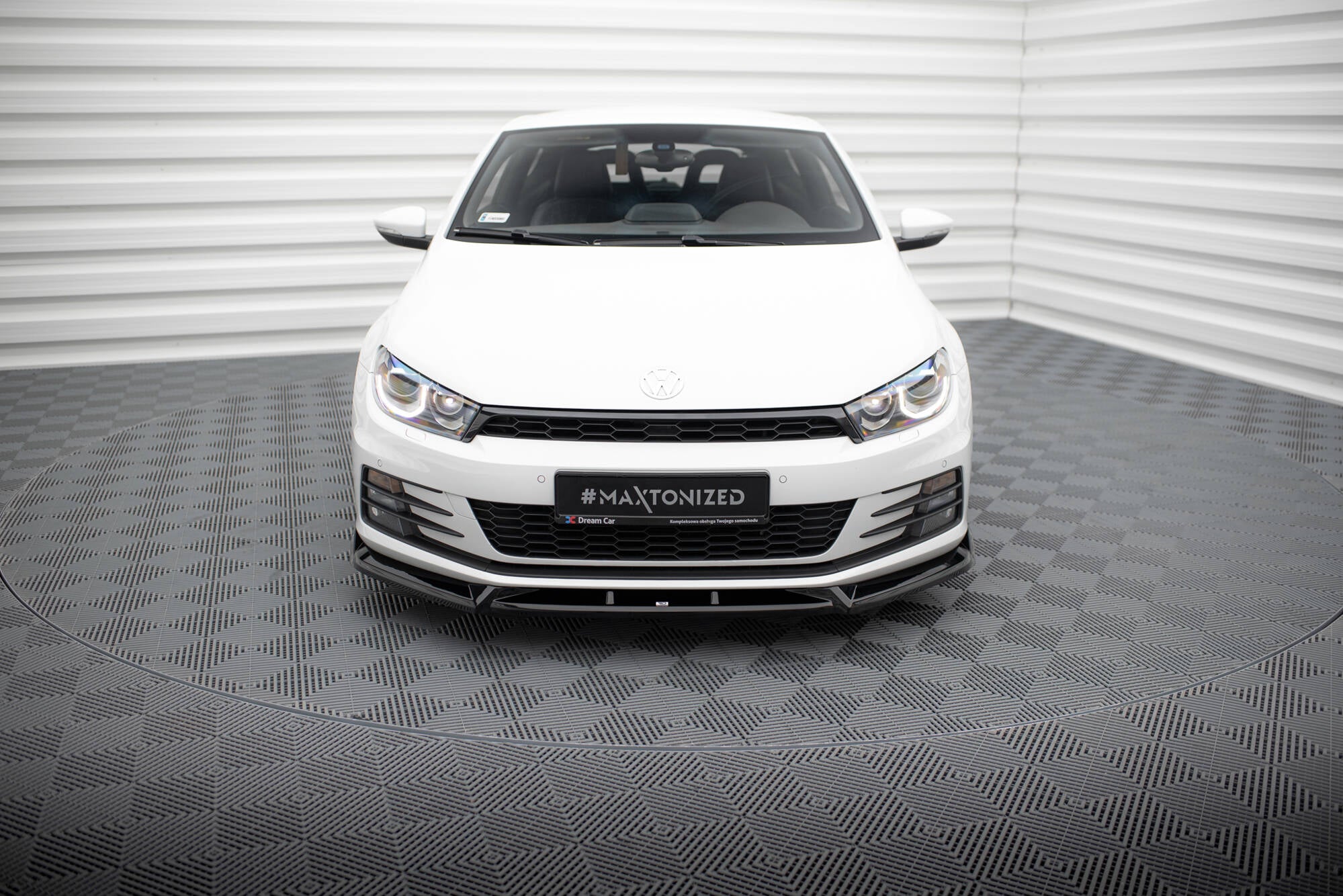 Front Splitter V.2 Volkswagen Scirocco Mk3 Facelift