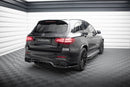 Central Rear Splitter (with vertical bars) V.1 Mercedes-AMG GLC 63 SUV X253-2