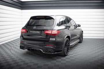 Central Rear Splitter (with vertical bars) V.1 Mercedes-AMG GLC 63 SUV X253 - 0