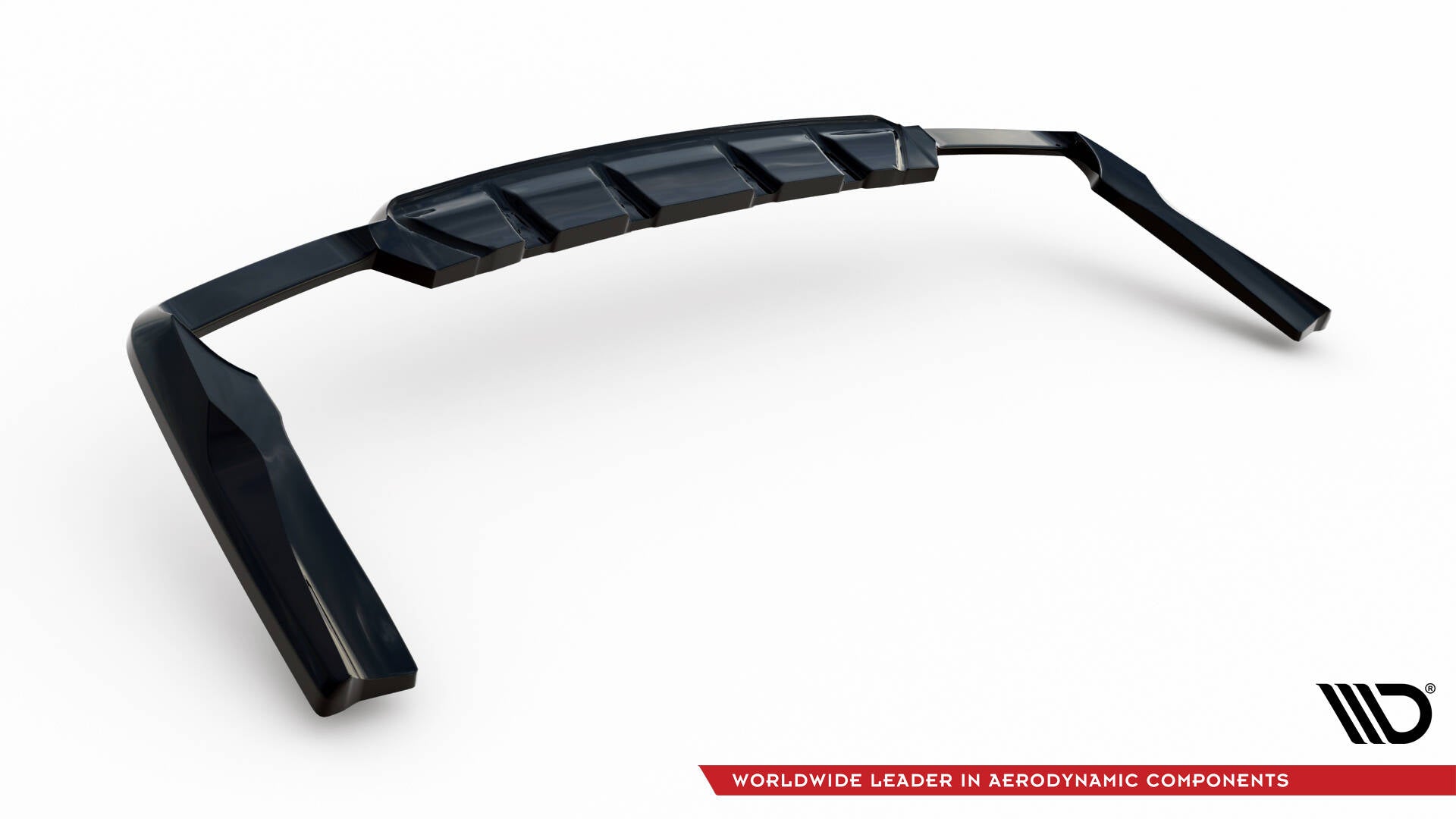 Rear Splitter (with vertical bars) V.2 Mercedes-AMG GLC 63 SUV X253