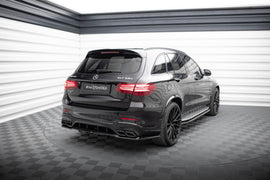 Central Rear Splitter (with vertical bars) V.2 Mercedes-AMG GLC 63 SUV X253 - 0