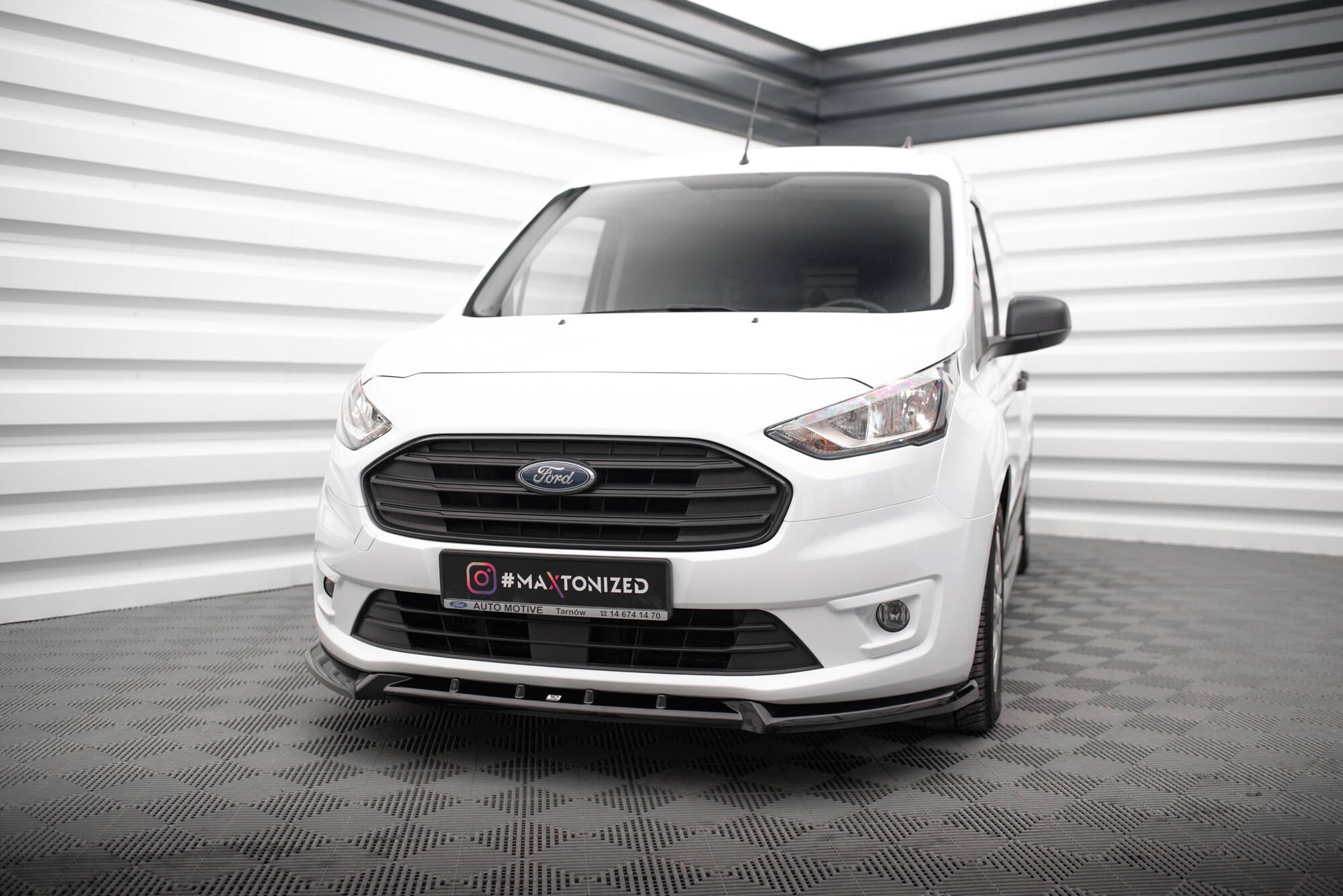 Front Splitter V.2 Ford Transit Connect Mk2 Facelift