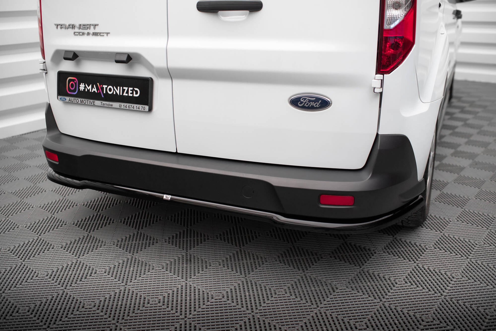 Rear Splitter Ford Transit Connect Mk2 Facelift