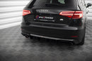 Rear Valance Audi A3 Sportback 8V Facelift (Version with one exhaust tip on single side)-3