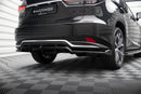 Central Rear Splitter (with vertical bars) Lexus RX Mk4 Facelift-3
