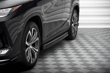 Side Skirts Diffusers Lexus RX Mk4 Facelift (version with OEM step rails) - 0