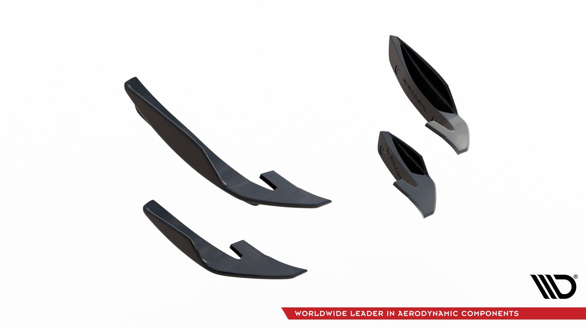 Front Bumper Wings (Canards) Audi S5 / A5 S-Line Coupe / Sportback F5