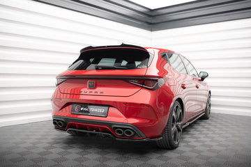 Central Rear Splitter (with vertical bars) Cupra Leon Hatchback Mk1 - 0