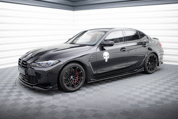 Side Skirts Diffusers V.3 CSL Look BMW M3 G80 - 0