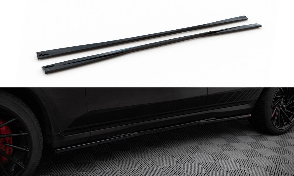 Side Skirts Diffusers V.2 Mercedes-Benz GLC Coupe AMG-Line C253 