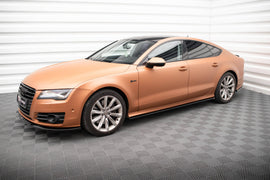 Side Skirts Diffusers V.2 Audi A7 S-Line C7 - 0