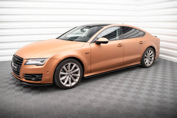 Side Skirts Diffusers V.2 Audi A7 S-Line C7 - 0