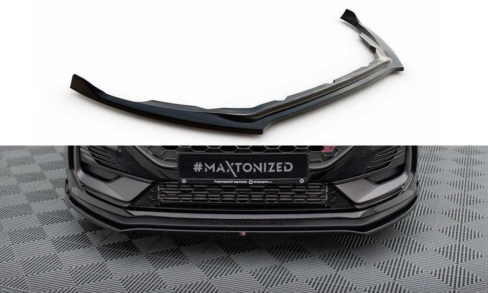 Front Splitter V.1 Ford Fiesta ST / ST-line Mk8 Facelift