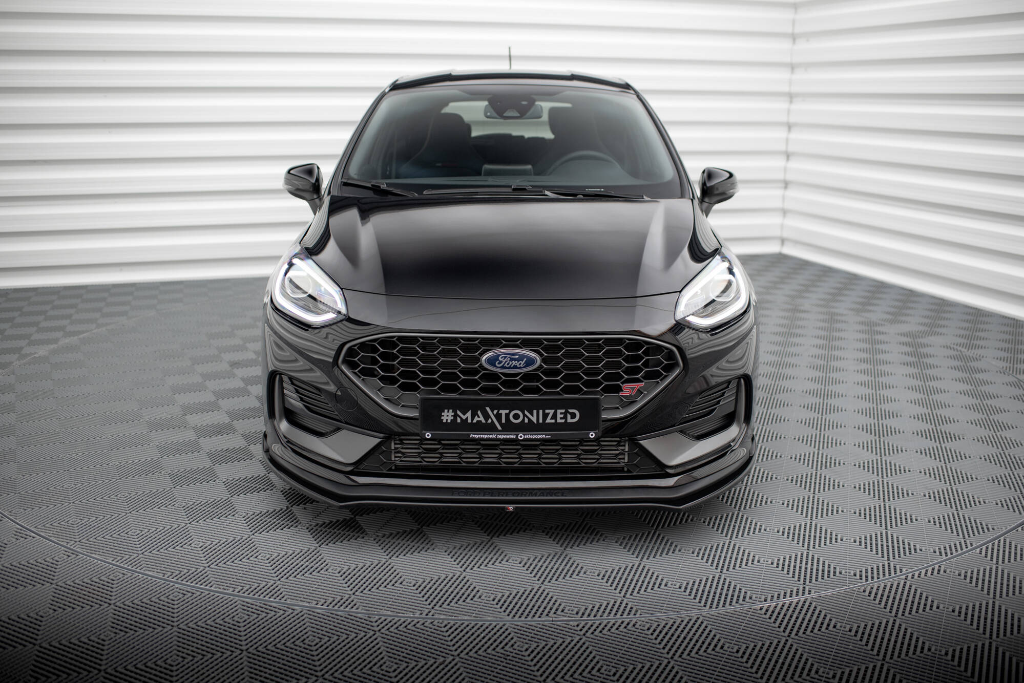 Front Splitter V.1 Ford Fiesta ST / ST-line Mk8 Facelift