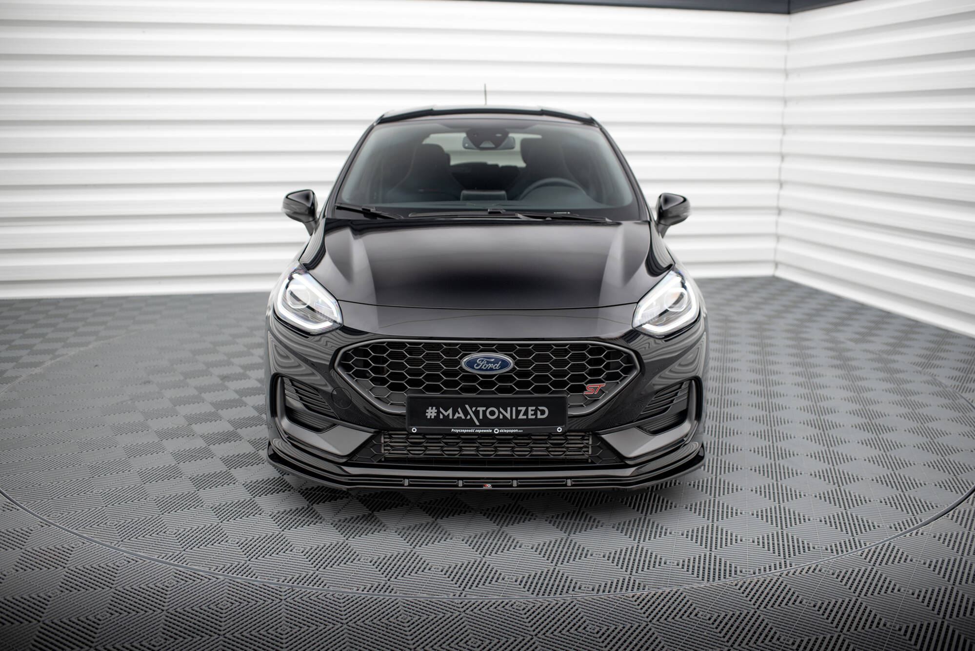 Front Splitter V.2 Ford Fiesta ST / ST-line Mk8 Facelift