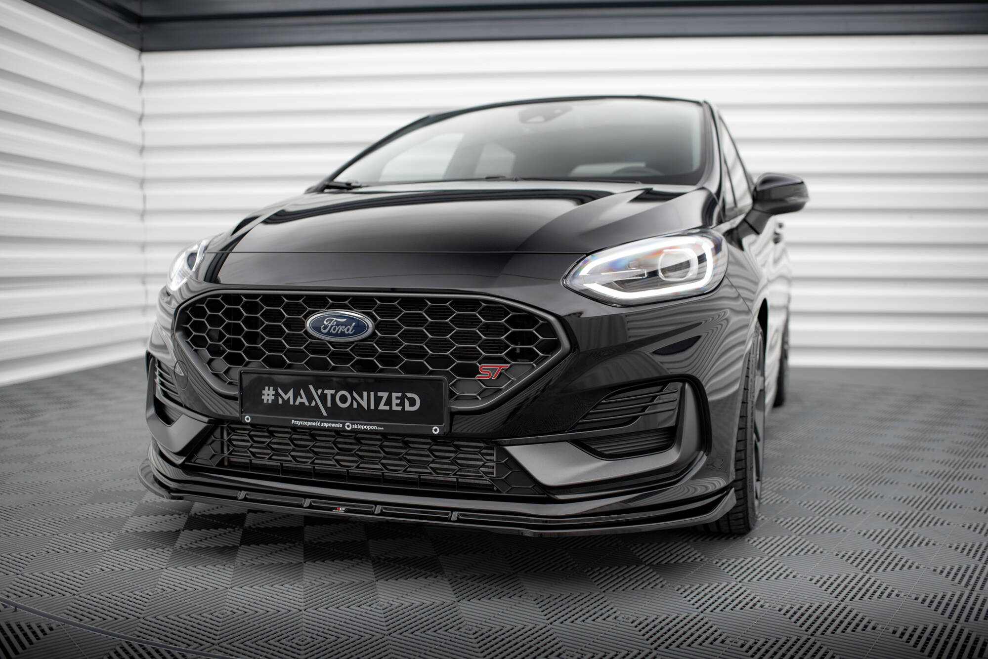 Front Splitter V.2 Ford Fiesta ST / ST-line Mk8 Facelift