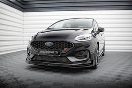 Front Splitter V.4 + Flaps Ford Fiesta ST Mk8 Facelift - 0