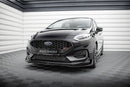 Front Splitter V.4 + Flaps Ford Fiesta ST / ST-line Mk8 Facelift-2