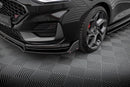 Front Splitter V.4 + Flaps Ford Fiesta ST / ST-line Mk8 Facelift-4