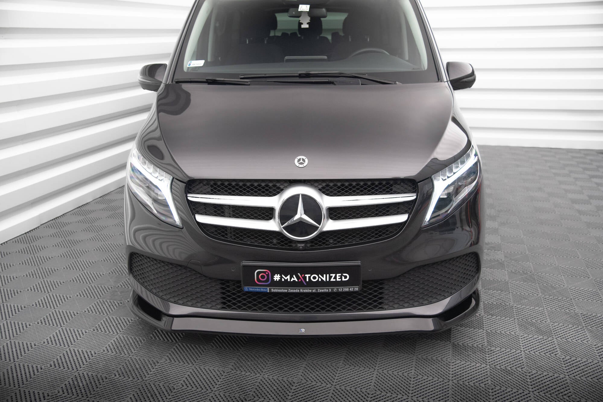 Front Splitter V.1 Mercedes-Benz V-Class W447 Facelift