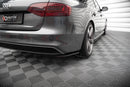 Rear Side Splitters V.2 Audi A4 S-Line Avant B8 Facelift-3
