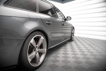 Side Skirts Diffusers V.2 Audi A4 / A4 S-Line / S4 B8 - 0