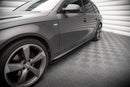 Side Skirts Diffusers V.2 Audi A4 / A4 S-Line / S4 B8-4
