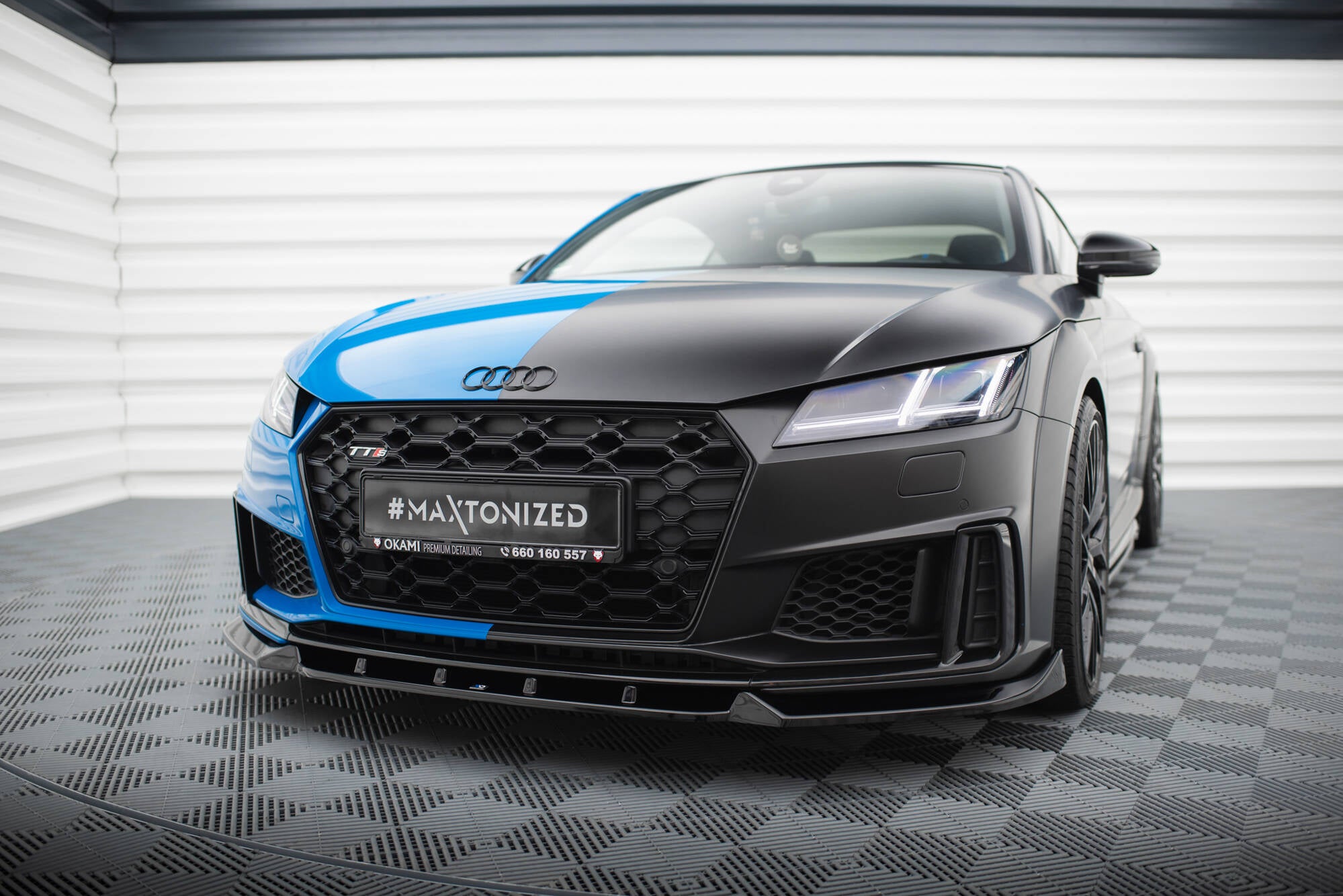 Front Splitter V.1 Audi TT S / TT S-Line 8S Facelift