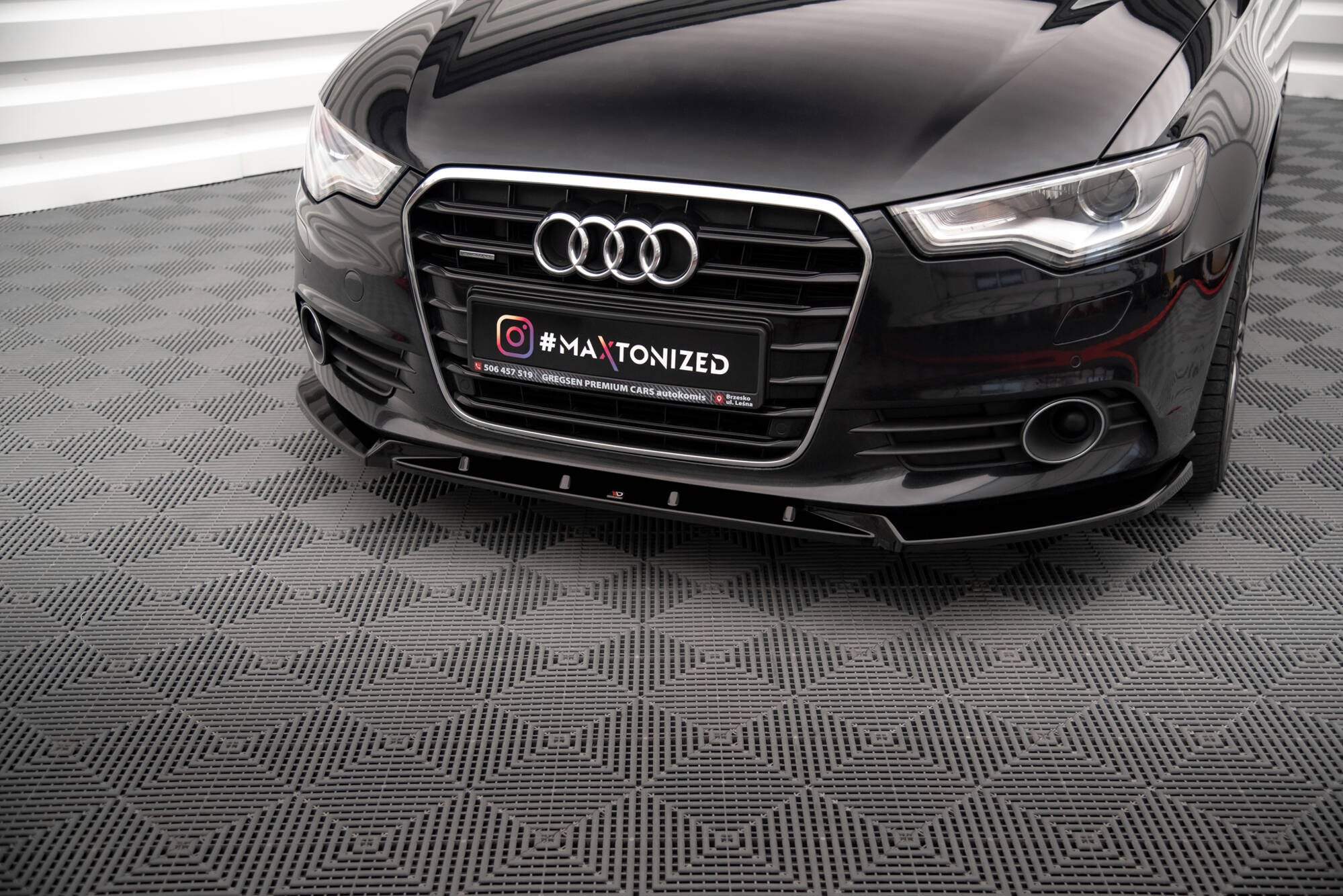 Front Splitter V.2  Audi A6 C7