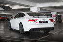 Rear Side Splitters V.2 Audi RS7 C7 Facelift-3