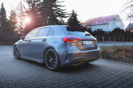Central Rear Splitter (with vertical bars) Mercedes-Benz A Hatchback AMG Line W177 - 0