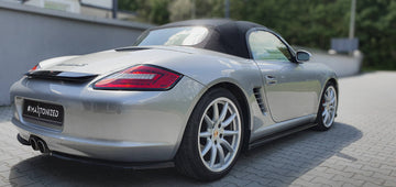 Rear Side Splitters Porsche Boxster 987 - 0