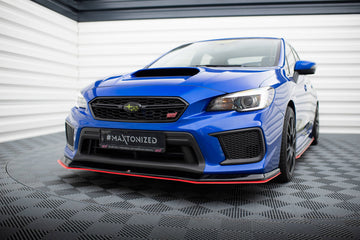 Front Splitter V.2 Subaru WRX STI Mk1 Facelift - 0