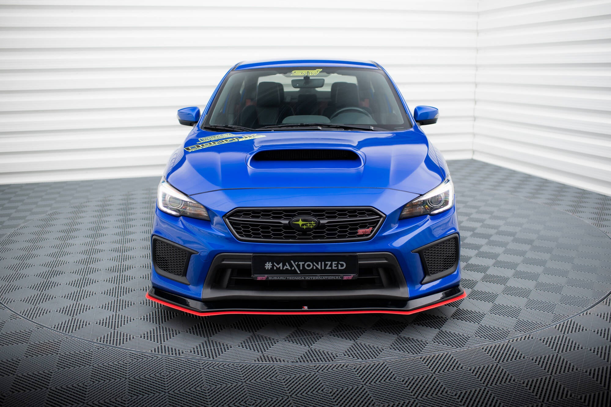 Front Splitter V.2 Subaru WRX STI Mk1 Facelift