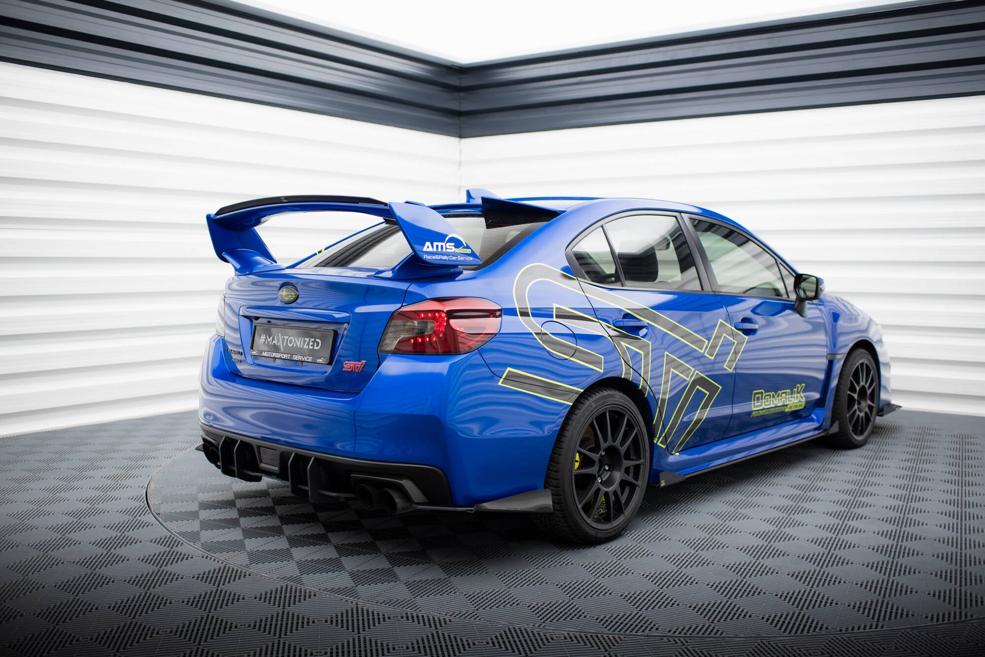 Rear Side Flaps Subaru WRX STI Mk1