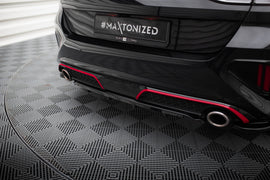 Central Rear Splitter (with vertical bars) Kia Ceed GT Mk3 Facelift - 0