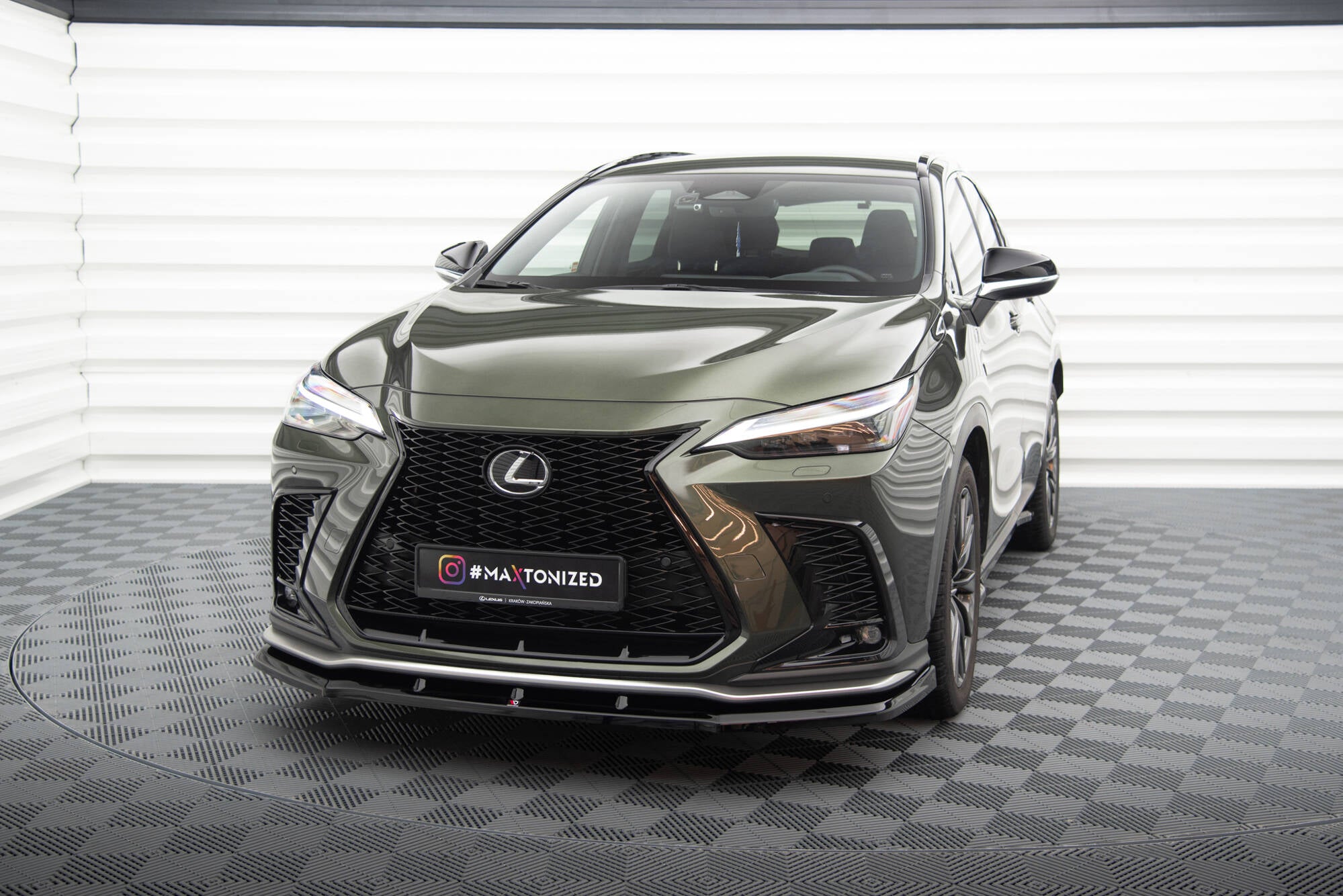 Front Splitter V.1 Lexus NX F-Sport Mk2